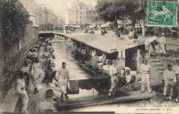 Granville * 1908 * Soldats Au Lavoir Du Cours Jonville - Granville