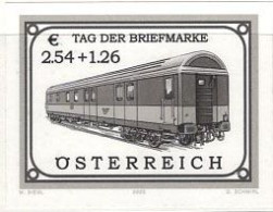 AUSTRIA(2003) Siemens M320 Track Wagon. Black Print. - Probe- Und Nachdrucke