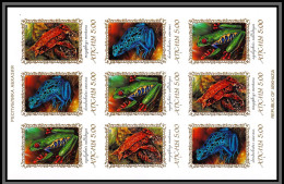 80981 Noyta Frogs Grenouilles Rana Reptiles  ** MNH 2000 Non Dentelé Imperf Superbe Visuel - Grenouilles