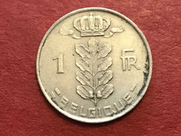 Münze Münzen Umlaufmünze Belgien 1 Franc 1951 Belgique - 1 Franc