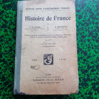 Histoire De France Cours D'Enseignement Primaire 1908 - 6-12 Ans