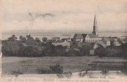 56 ARRADON  - Env. De VANNES   Panorama Et Vue Sur Le Golfe Du Morbihan     TB PLAN  1918.    RARE - Arradon