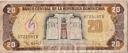 REPUBLIQUE DOMINICAINE - 20 Pesos Oro 1998 (H723591V) - Dominicaanse Republiek