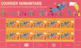 Naciones Unidas Ginebra Nº 586 En Hoja De 10 Sellos - Ongebruikt