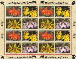 Naciones Unidas Ginebra Nº 521 Al 524 En Hoja De 4 Series - Unused Stamps