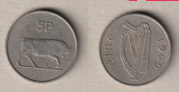 00681) Irland, 5 Pence 1969 - Irland