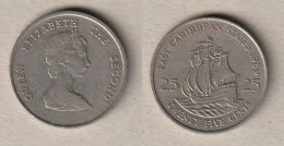 00678) Ostkaribbische Staaten, 25 Cents 1989 - Caraïbes Orientales (Etats Des)