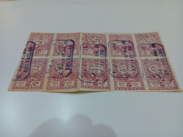 10 MARCHE DA BOLLO BELGIQUE- REGNO - Stamps