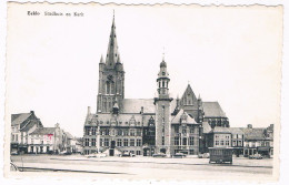 B-9705  EEKLO : Stadhuis En Kerk - Eeklo