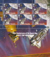 Naciones Unidas Nueva York Nº 1054 Al 1055 En Hoja De 6 Series - Unused Stamps