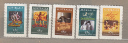 AUSTRALIA 1995 Cinema Used(o) Mi 1478-1482 #1505 - Used Stamps