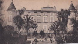 LA CRAU    CHATEAU DE LA CASTILLE   COTE DU PARC    CARTE ANIMEE  1914 - La Crau