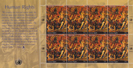 Naciones Unidas Nueva York Nº 949 Al 950 En Hoja De 8 Series - Unused Stamps