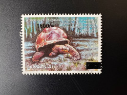 Tanzania Tanzanie Tansania 2017 Mi. E 5314 Surchargé Overprint Turtle Tortue Schildkröte Giant Tortoise Wonders Zanzibar - Tansania (1964-...)