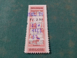 MARCA DA BOLLO  FR. 2,50 BELGIQUE - ANTICA - Stamps