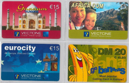 LOT 4 PREPAID PHONE CARD- GERMANIA (E30.4.1 - [2] Mobile Phones, Refills And Prepaid Cards