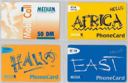 LOT 4 PREPAID PHONE CARD- GERMANIA (E30.5.5 - [2] Móviles Tarjetas Prepagadas & Recargos