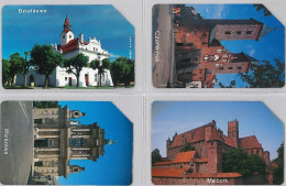 LOT 4 PHONE CARD- POLONIA (E29.27.1 - Poland