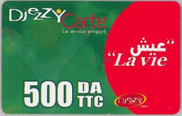 PREPAID PHONE CARD- ALGERIA (E28.1.5 - Algeria