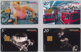 LOT 4 PHONE CARD- SVIZZERA (E26.18.5 - Schweiz