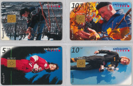 LOT 4 PHONE CARD- SVIZZERA (E26.18.1 - Schweiz