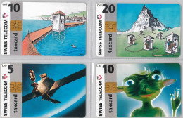 LOT 4 PHONE CARD- SVIZZERA (E26.15.5 - Suisse