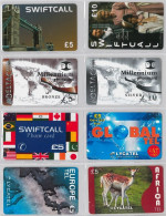 LOT 8 PREPAID PHONE CARD- REGNO UNITO (E25.39.1 - BT Kaarten Voor Hele Wereld (Vooraf Betaald)