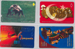 LOT 4 PHONE CARD- TURCHIA (E24.25.5 - Turquie