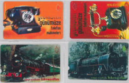 LOT 4 PHONE CARD- TURCHIA (E24.18.5 - Türkei