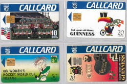 LOT 4 PHONE CARD- IRLANDA (E23.7.1 - Irlande