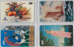 LOT 4 PHONE CARD- BRASILE (E38.78.5 - Brasilien