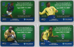 LOT 4 PHONE CARD- BRASILE (E38.65.5 - Brasilien