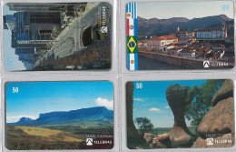 LOT 4 PHONE CARD- BRASILE (E38.38.5 - Brasilien