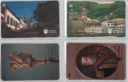 LOT 4 PHONE CARD- BRASILE (E38.29.1 - Brasilien