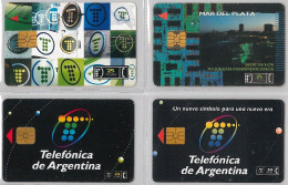 LOT 4 PHONE CARD- ARGENTINA (E38.11.1 - Argentinië