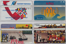 LOT 4 PHONE CARD- PORTOGALLO (E37.3.5 - Portugal