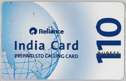 PREPAID PHONE CARD-INDIA (E36.26.5 - Indien