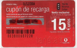 PREPAID PHONE CARD-VODAFONESPAGNA (E35.39.7 - Other & Unclassified