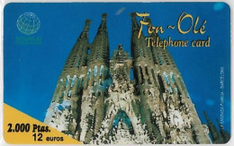 PREPAID PHONE CARD-SPAGNA (E35.33.5 - Other & Unclassified