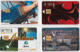 LOT 4 PHONE CARD- SPAGNA (E35.13.5 - Commémoratives Publicitaires