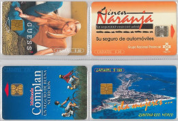 LOT 4 PHONE CARD- MESSICO (E33.40.1 - Mexiko