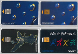LOT 4 PHONE CARD- MESSICO (E33.35.5 - Mexique