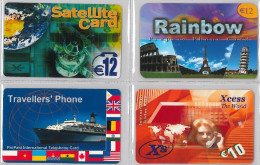 LOT 4 PREPAID PHONE CARD- PAESI BASSI (E32.32.1 - Schede GSM, Prepagate E Ricariche