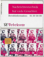 PHONE CARD - GERMANIA (E42.3.7 - P & PD-Reeksen : Loket Van D. Telekom