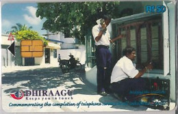 PHONE CARD -MALDIVE (E41.32.8 - Maldivas