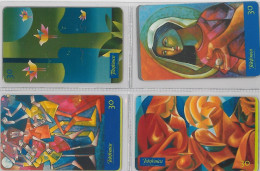 LOT 4 PHONE CARD- BRASILE (E38.89.1 - Brésil