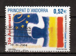 Spaans Andorra Mi 317 Europa Gestempeld - Usados