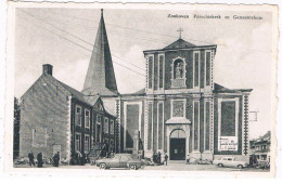 B-9738  ZONHOVEN : Parochiekerk En Gemeentehuis - Zonhoven