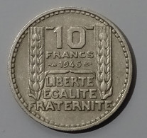 10 Francs 1945 Grosse Tete Second Type En Etat Sup , Rare - 10 Francs