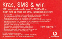 PREPAID PHONE CARD OLANDA-VODAFONE (PK1581 - Schede GSM, Prepagate E Ricariche